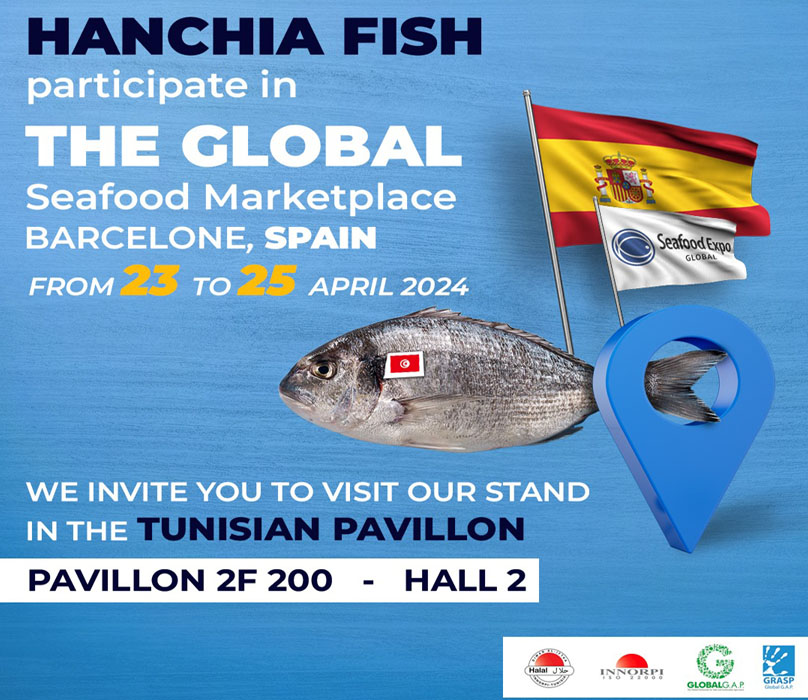 Rejoignez-nous au Salon Seafood Expo Global 2024 à Barcelone !